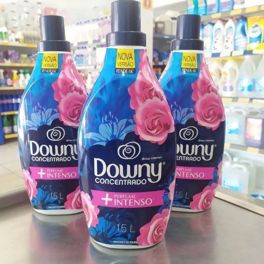 Amaciante Downy Concentrado Brisa Intenso 1,5L na Amazon
