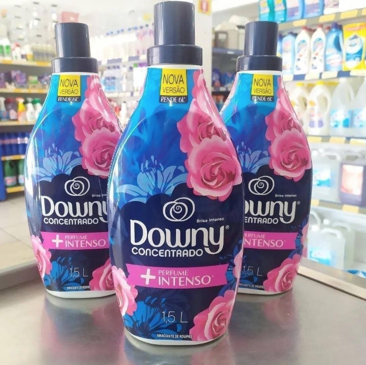 Amaciante Downy Concentrado Brisa Intenso 1,5L na Amazon