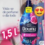 Amaciante Downy Concentrado Brisa Intenso 1,5L na Amazon