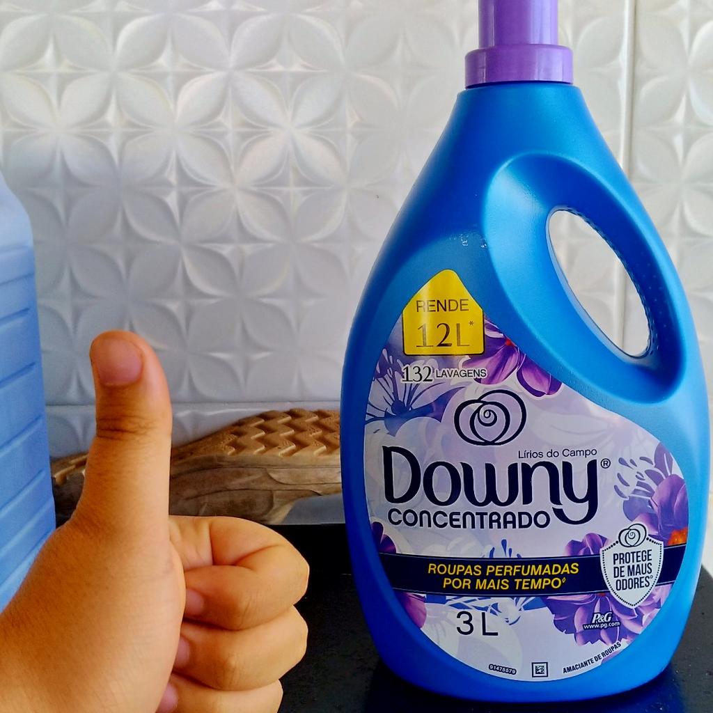 Amaciante Downy Concentrado Lírios do Campo 3L na Amazon