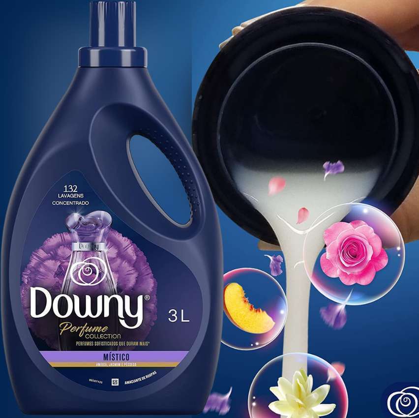 Amaciante Downy Concentrado Perfume Collection Místico 3L na Amazon