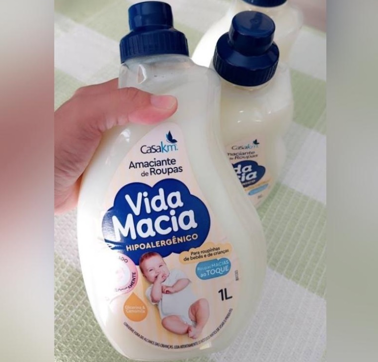 Amaciante Vida Macia Glicerina & Camomila 1L na Amazon