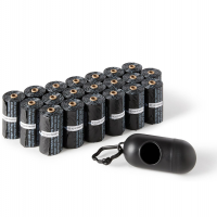 Amazon Basics Sacos De Cocô Padrão Sem Cheiro Para Cães Com Dispensador E Clipe Para Coleira na Amazon