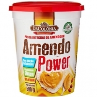 Amendopower Pasta De Amendoim Integral Zero 500g na Amazon