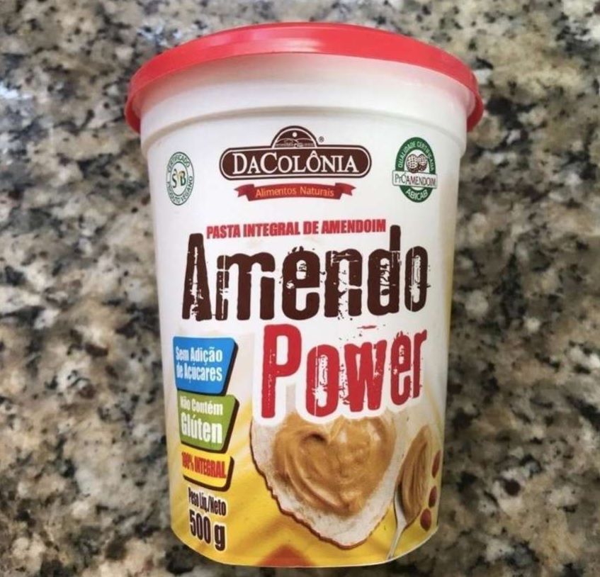 Amendopower Pasta De Amendoim Integral Zero 500G na Amazon