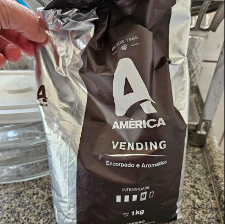 América Café Torrado Em Grãos Vending 1 Kg na Amazon