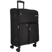 American Tourister Mala De Viagem New Rio Preta Média na Amazon