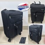 American Tourister Mala de Viagem New Rio Preta Média na Amazon