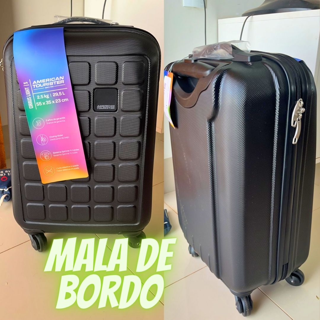 American Tourister Samsonite Mala Cirrus Light P Preto na Amazon