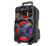 Amvox Caixa de Som Amplificada ACA 221 Gigante II – 220W RMS, Bluetooth, Rádio FM, USB, Preto na Amazon