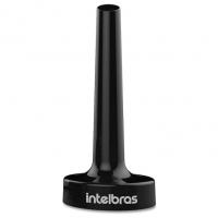 Antena De TV Interna UHF E HDTV AI 2025 Preta Intelbras na Amazon