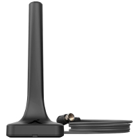 Antena Interna De TV Digital Aquário DTV-200 HDTV 4K - Preta na Casas Bahia