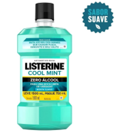 Antisséptico Bucal Listerine Zero 1,5L na Americanas