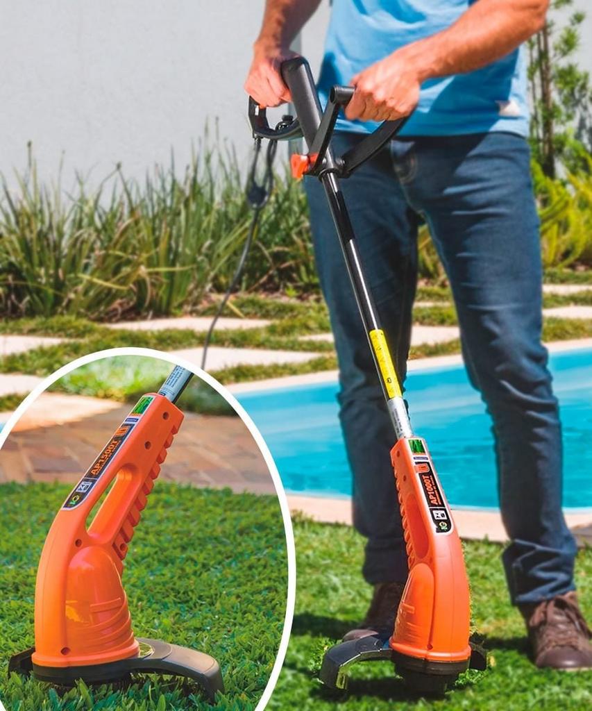 Aparador de Grama Elétrico Tramontina AP1500T com Diâmetro de Corte de 280 mm 1500 W na Amazon