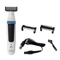Aparador De Pelos Gama G Blade GCX623 Bivolt Com Carregamento USB E Função Wet & Dry – Branco E Azul na Casas Bahia