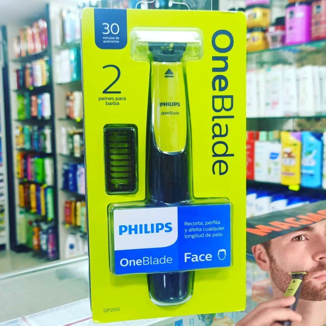 Aparador de Pelos Philips QP2510/15 Bivolt - Verde e Cinza na Casas Bahia