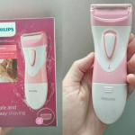 Aparador de Pelos Philips SatinShave Essential – HP6306/00 Feminino 1 Velocidade com Acessórios na Magazine Luiza