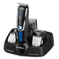 Aparador De Pelos Super Groom 10, Mondial, Preto/Azul, 6W, Bivolt - BG-03 na Amazon