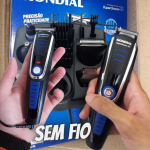 Aparador de Pelos Super Groom 10, Mondial, Preto/Azul, 6W, Bivolt – BG-03 na Amazon