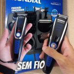 Aparador de Pelos Super Groom 10, Mondial, Preto/Azul, 6W, Bivolt na Amazon