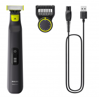 Aparador E Raspador OneBlade Pro Com 12 Ajustes De Corte, à Prova D’água, Bivolt – QP6532/10 Philips na Amazon