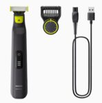 Aparador e raspador OneBlade Pro com 12 ajustes de corte, à prova d’água, Bivolt – QP6532/10 Philips na Amazon