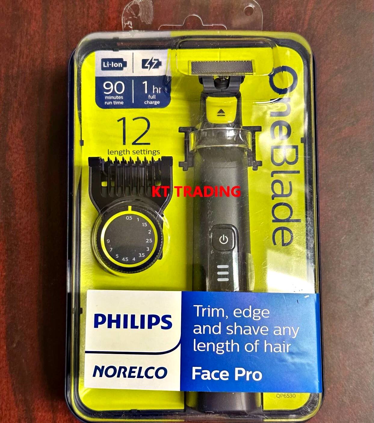 Aparador e raspador OneBlade Pro com 12 ajustes de corte, à prova d’água, Bivolt – QP6532/10 Philips na Amazon