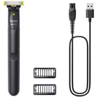 Aparador Philips OneBlade QP1424/10 Bivolt - Preto na Ponto