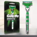 Aparelho de Barbear Gillette Mach3 Sensitive + 1 Carga na Amazon