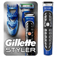 Aparelho De Barbear Gillette Proglide Styler - Azul+Preto na Netshoes