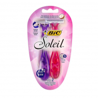 Aparelho De Depilar BIC Soleil, Rosa E Roxo, 2 Unidades na Amazon