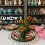 Aparelho de Jantar 12 pçs Peonia Alleanza na Amazon