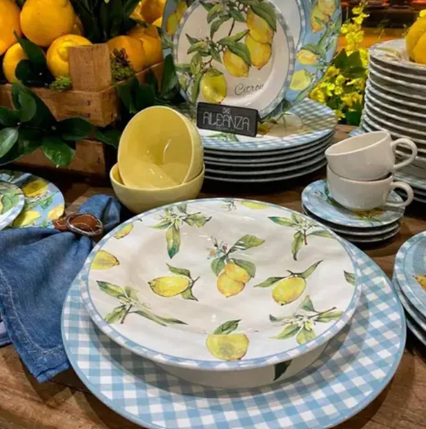 Aparelho de Jantar 20 pçs Amalfitana Alleanza na Amazon