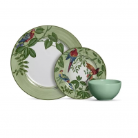 Aparelho De Jantar Alleanza 12 Pçs Birds na Amazon