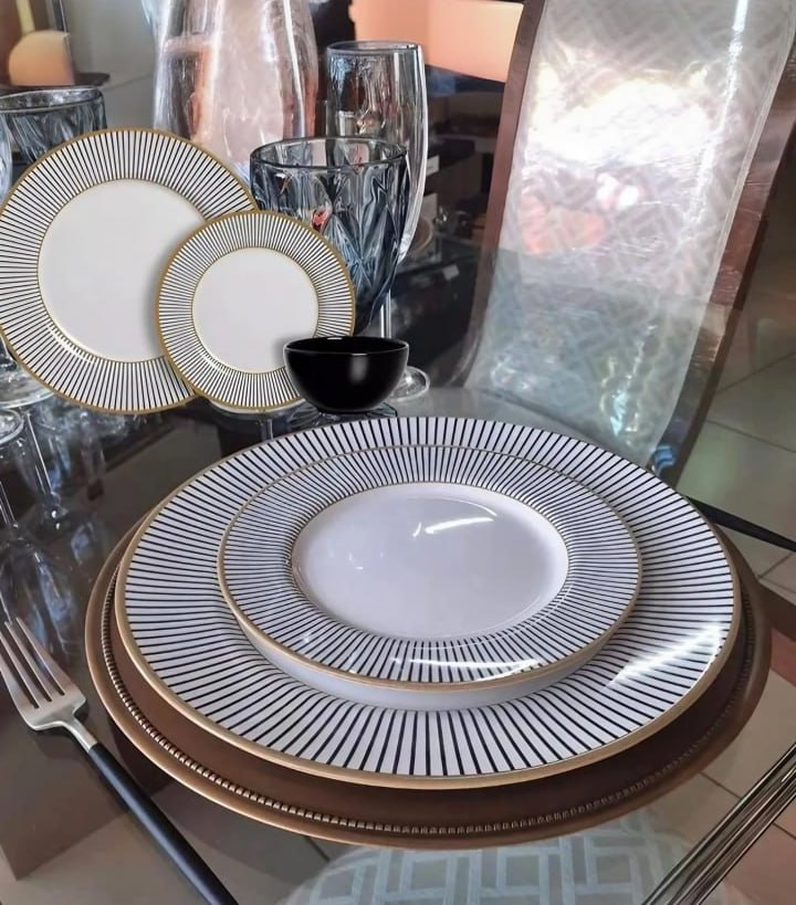 Aparelho de Jantar Alleanza 12 pçs Ritz na Amazon