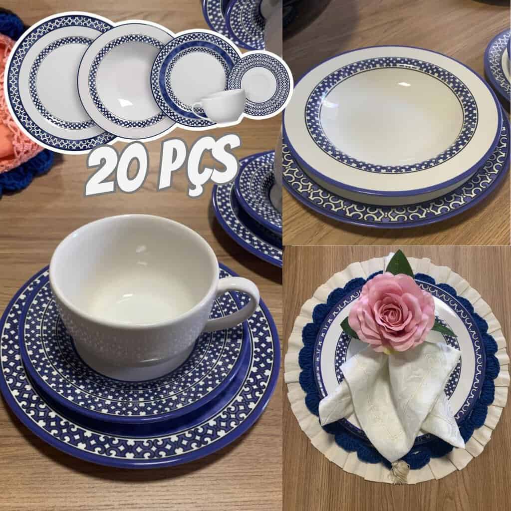 Aparelho de Jantar Alleanza 20 pçs CapriAparelho de Jantar Alleanza 20 pçs Capri na Amazon