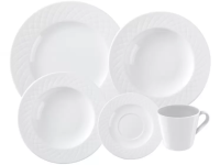 Aparelho de Jantar e Chá 20 Peças Tramontina – Porcelana Branco na Magazine Luiza
