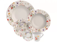 Aparelho de Jantar e Chá 20 Peças Tramontina – Porcelana na Magazine Luiza