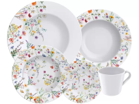 Aparelho de Jantar e Chá Porcelana – 20 Peças – Tramontina na Magazine Luiza