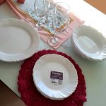 Aparelho de Jantar e Taças Duralex Opaline Pétala – 16 Peças na Magazine Luiza