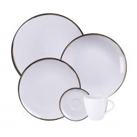 Aparelho De Jantar Tramontina Canyon Em Porcelana Decorada 20 Peças na Amazon