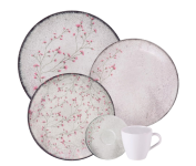 Aparelho de Jantar Tramontina Floralis em Porcelana Decorada 20 Peças na Amazon