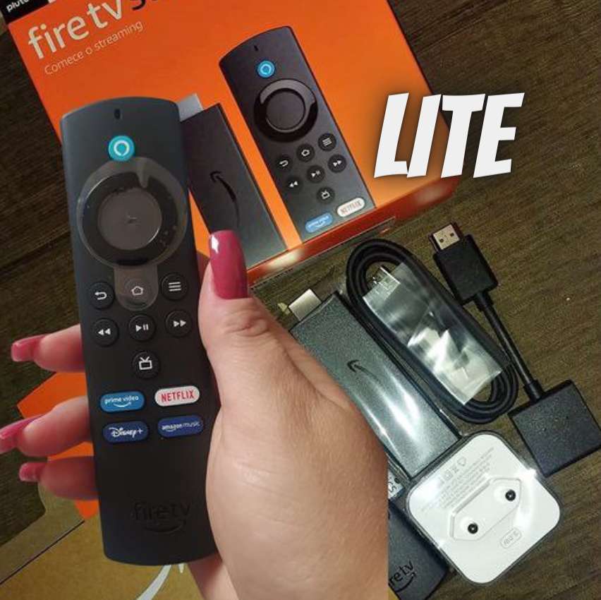 Aparelho de Streaming Amazon Fire TV Stick Lite – Full HD com Controle Remoto na Magazine Luiza