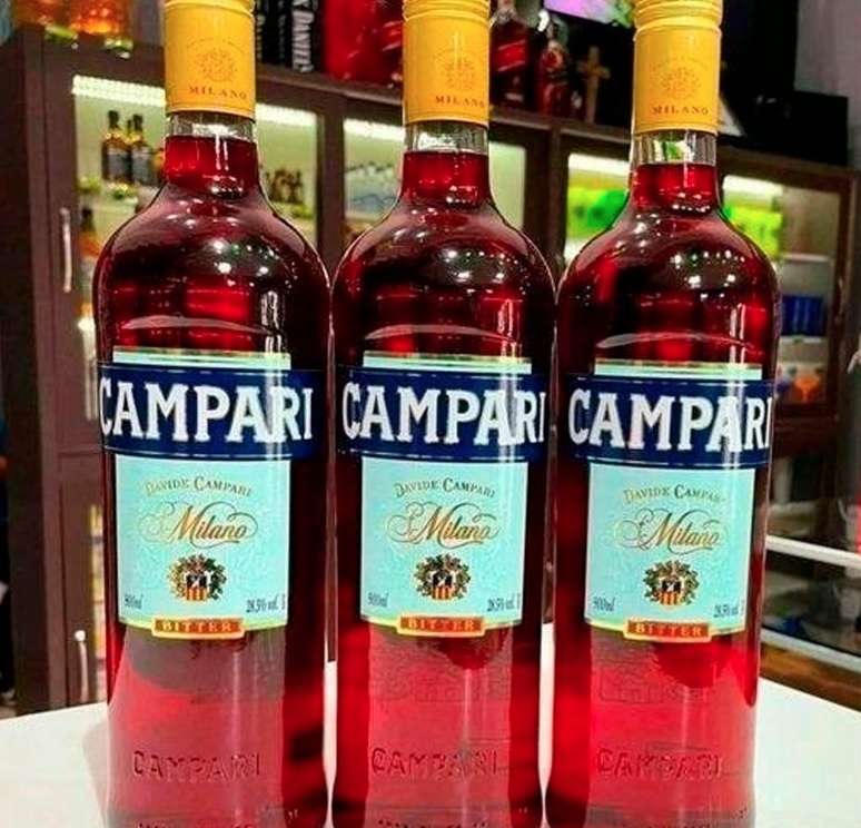 Aperitivo Bitter Campari 900 na Amazon
