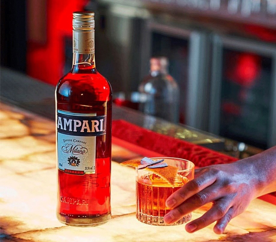 Aperitivo Bitter Campari 900ml na Amazon