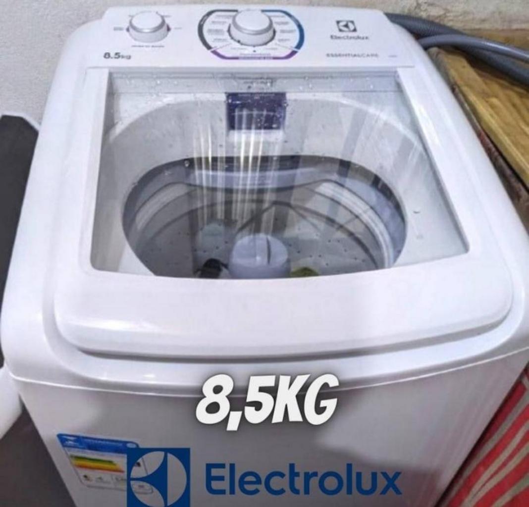 [APP] Lavadora de Roupas Electrolux 8,5Kg LES09 Branca Essencial Care na Aliexpress