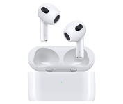 Apple AirPods (3ª geração) com estojo de recarga Lightning ​​​​​​​ na Amazon