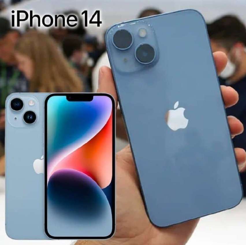 Apple iPhone 14 (128 GB) – azul na Amazon