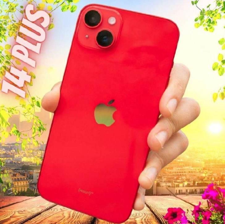 Apple iPhone 14 Plus (128 GB) – (PRODUCT) RED na Amazon