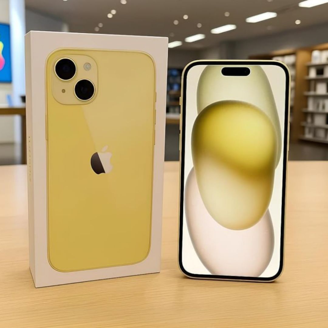 Apple iPhone 15 Plus (128 GB) — Amarelo na Amazon